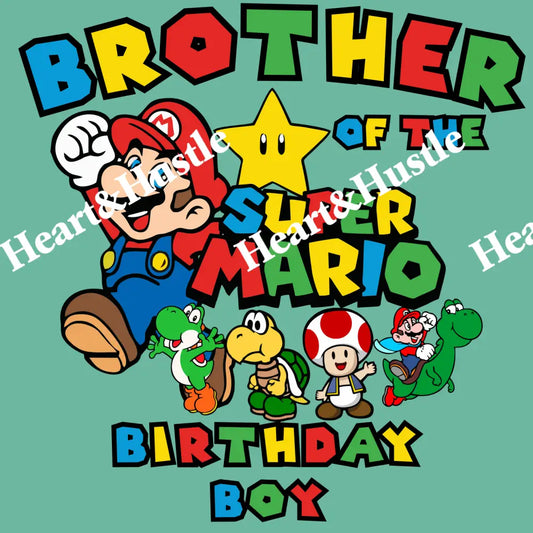 Super Mario Birthday Brother