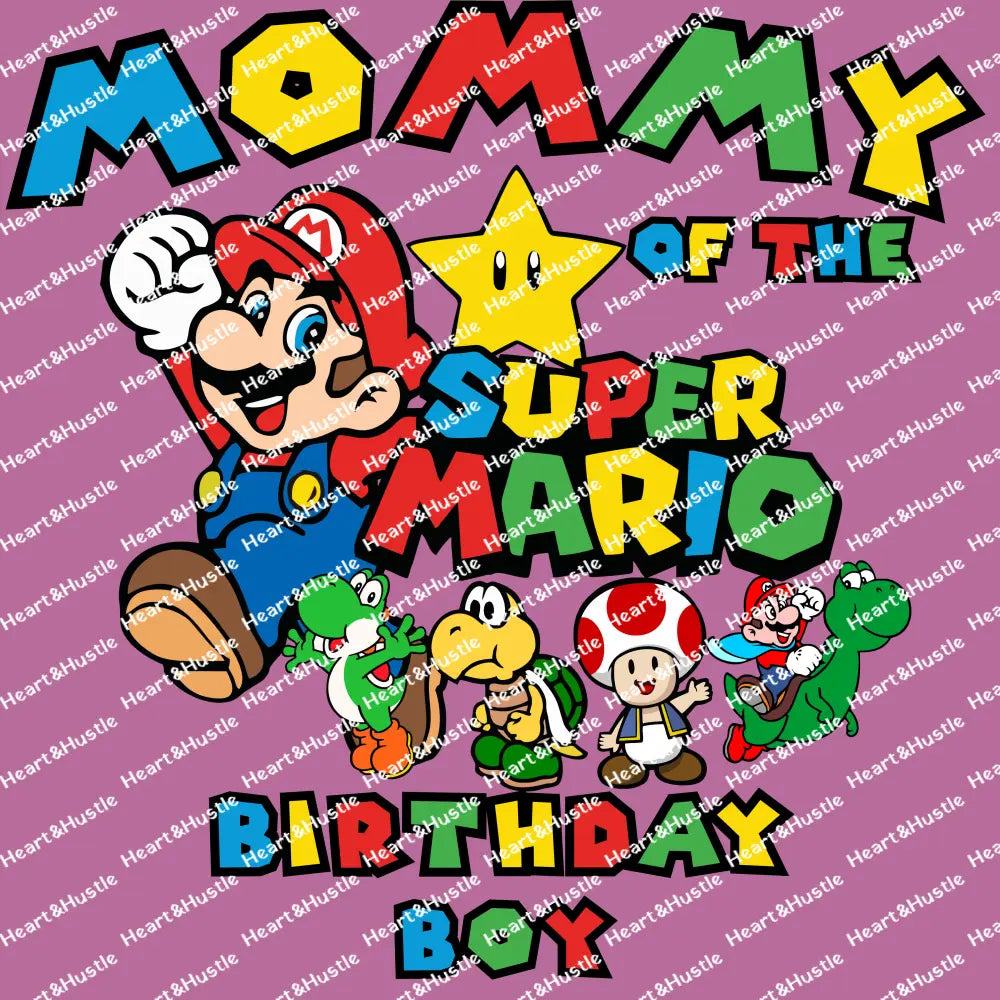 Super Mario Birthday Mommy