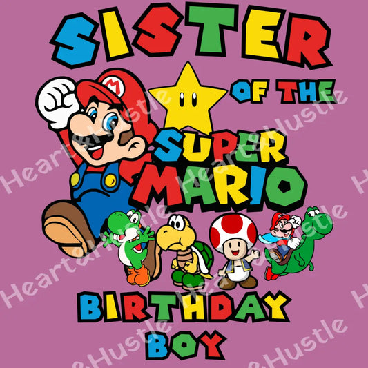 Super Mario Birthday Sister