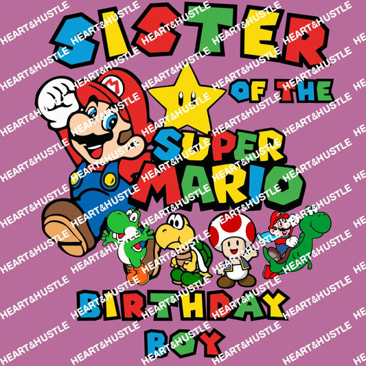 Super Mario Birthday Sister
