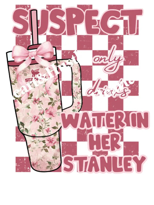 Water in her Stanley suspect