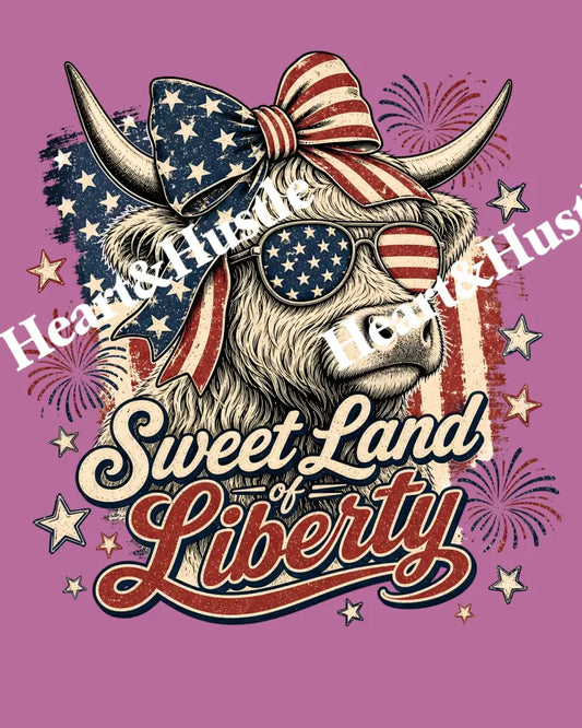 Sweet Land Of Liberty Cow