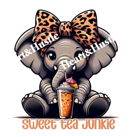 Sweet Tea Junkie Orange