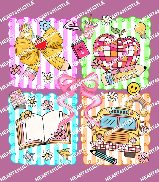 Teacher Pencil Bow
