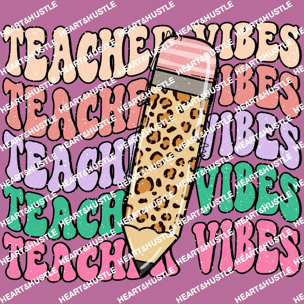 Teacher Vibes Pencel