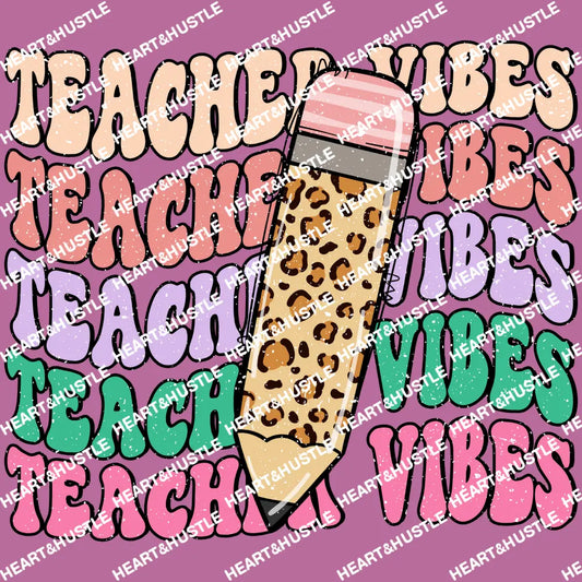 Teacher Vibes Pencel