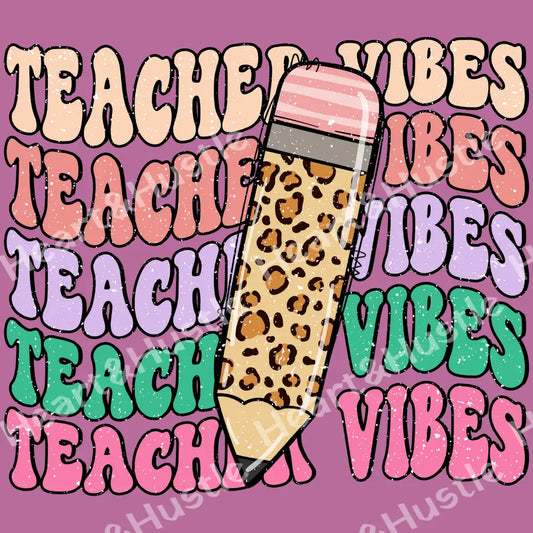 Teacher Vibes Pencel