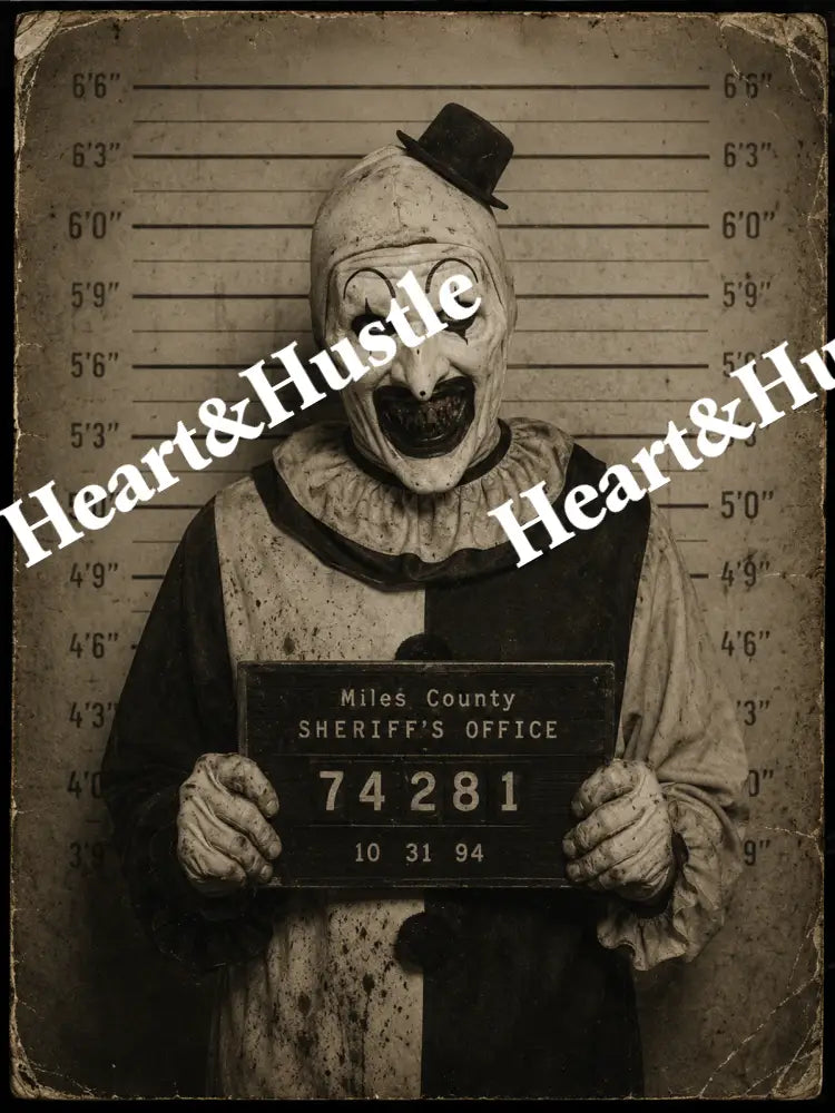 Terrifier Mugshot