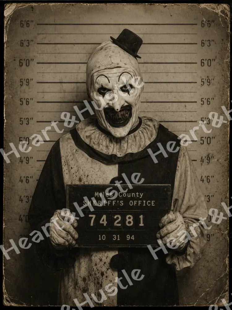 Terrifier Mugshot