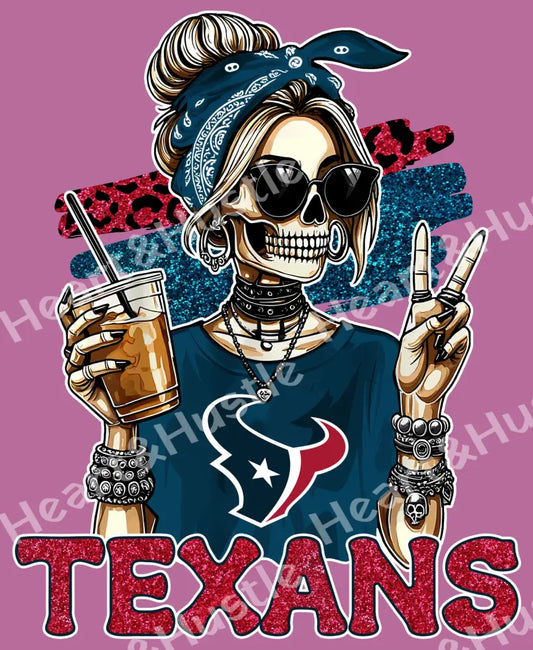 Texans Skully Girl