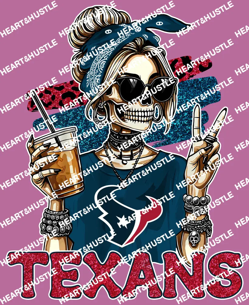 Texans Skully Girl