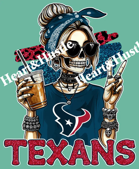 Texans Skully Girl