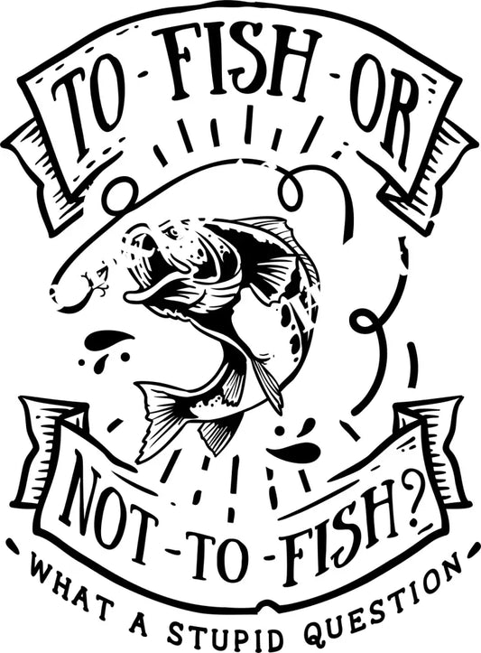 To Fish Or Not To Fish Black