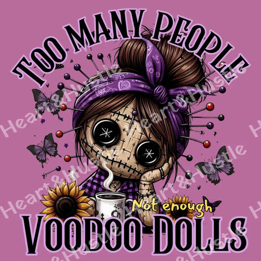 Too Many People Voodoo Dolls