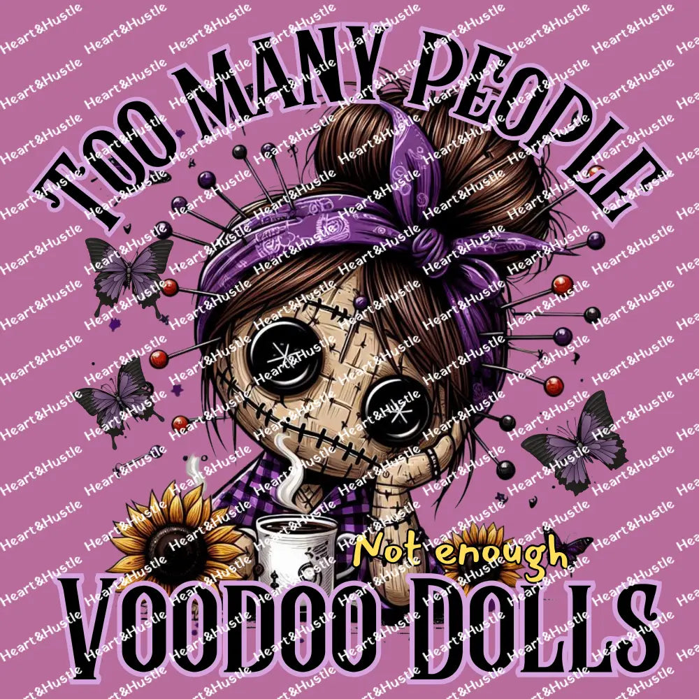 Too Many People Voodoo Dolls