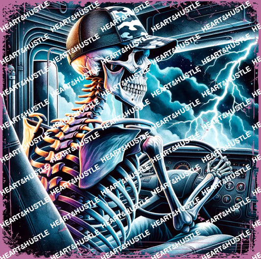 Trucker Skeleton