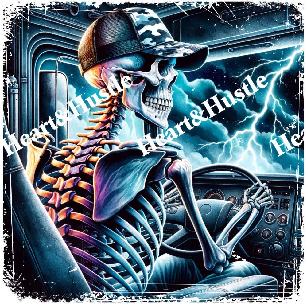 Trucker Skeleton