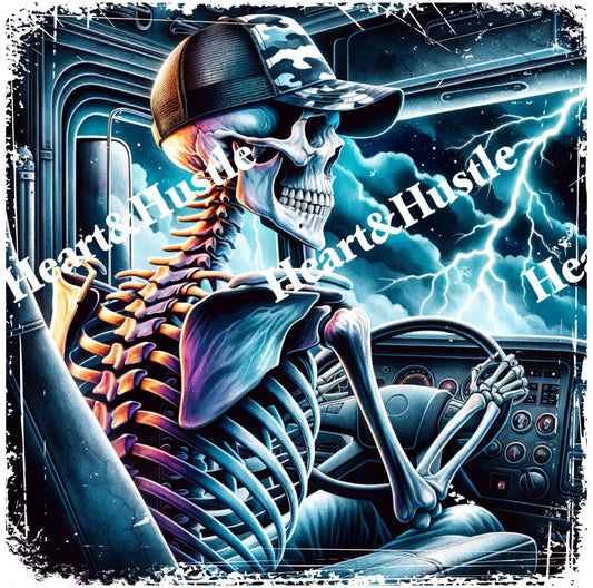 Trucker Skeleton