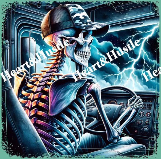 Trucker Skeleton