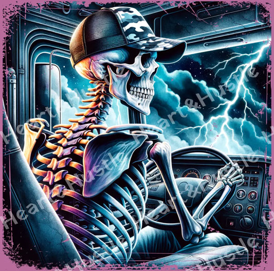 Trucker Skeleton