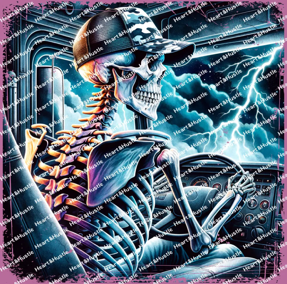 Trucker Skeleton