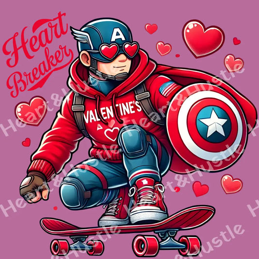 Valentines Day Captain America