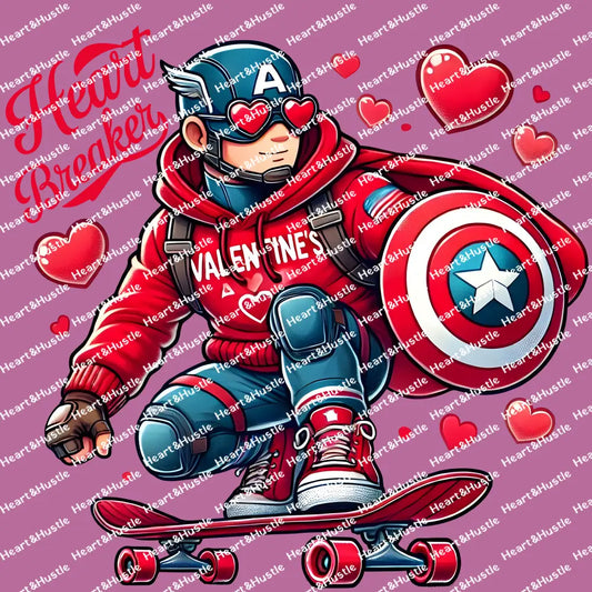 Valentines Day Captain America