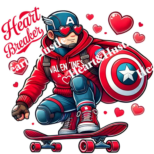Valentines Day Captain America
