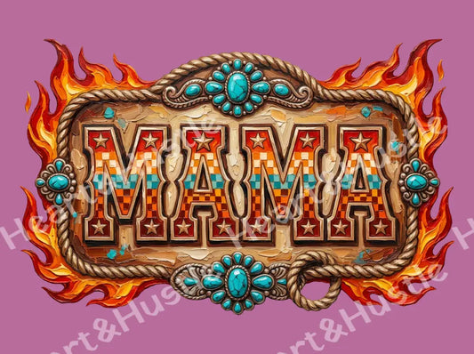 Western Buckle Mama