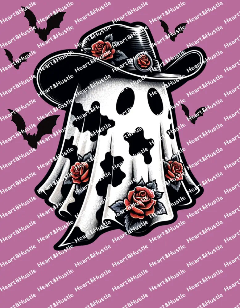 Western Ghost With Roses