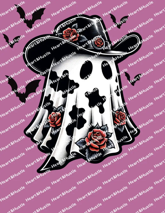Western Ghost With Roses