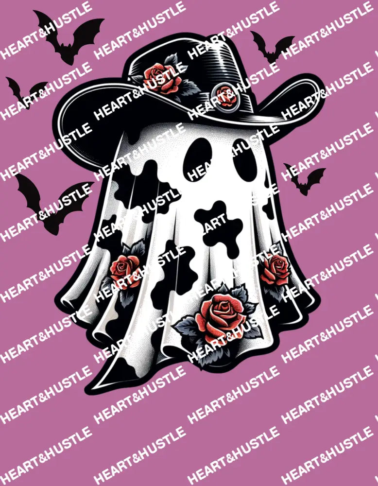 Western Ghost With Roses