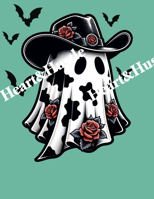Western Ghost With Roses