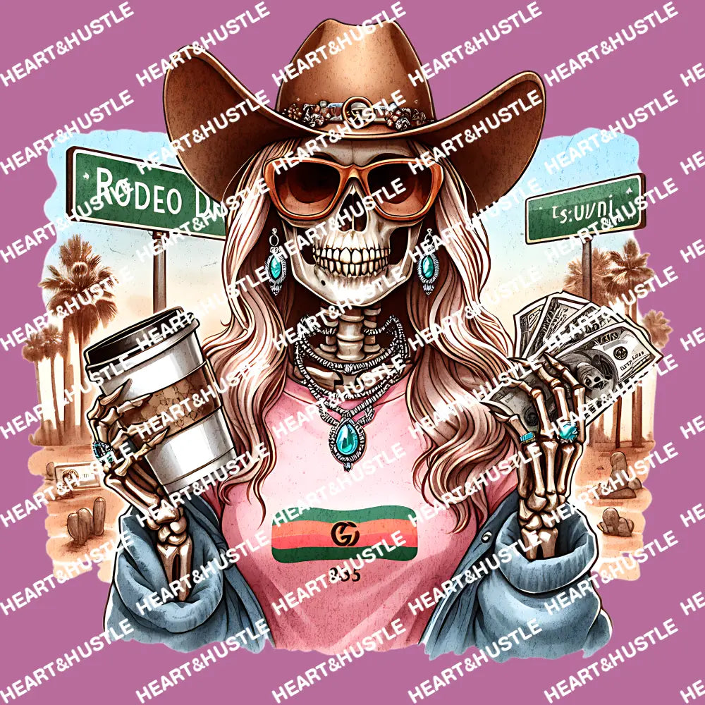 Cowgirl Skull