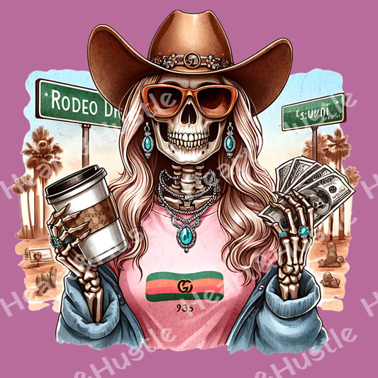 Cowgirl Skull
