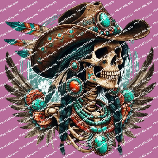 Western Turquoise Skelly