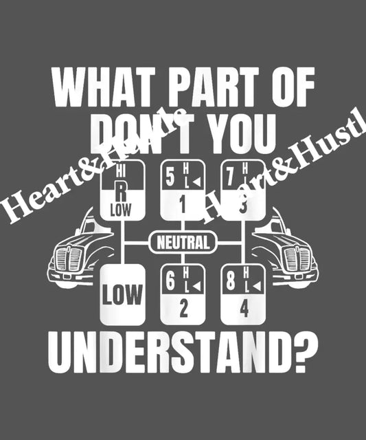 What Part Don’t You Understand