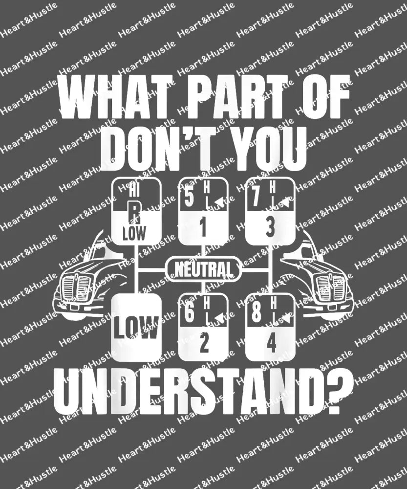 What Part Don’t You Understand