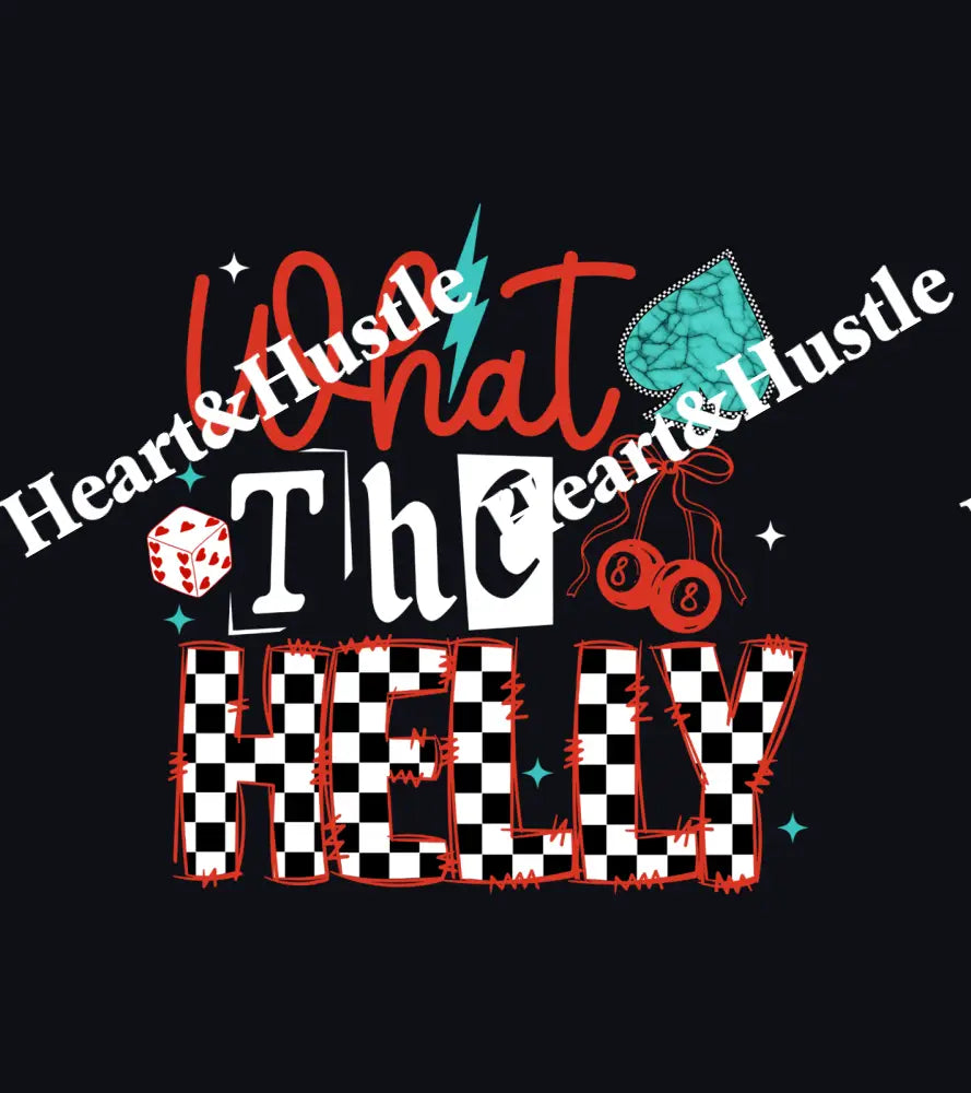 What The Helly Red & Black Checkered