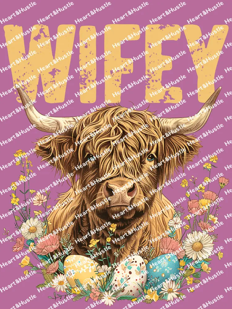 Wifey Highland Cow