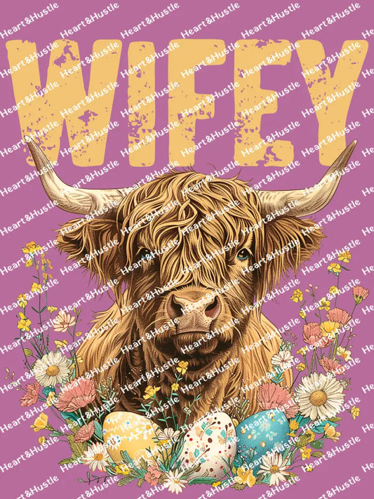 Wifey Highland Cow