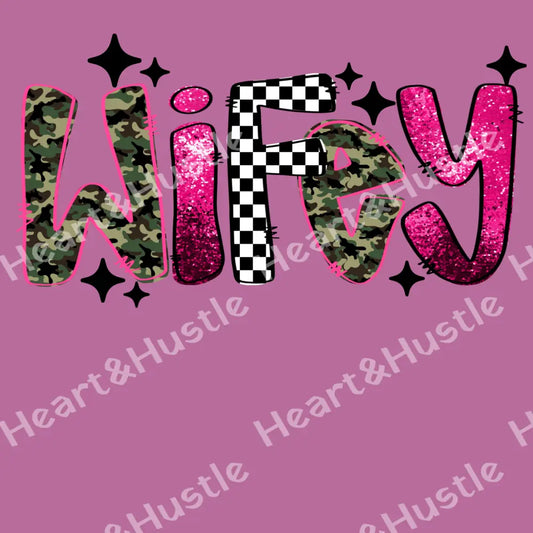 Wifey Pink Camo