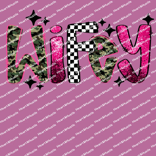 Wifey Pink Camo