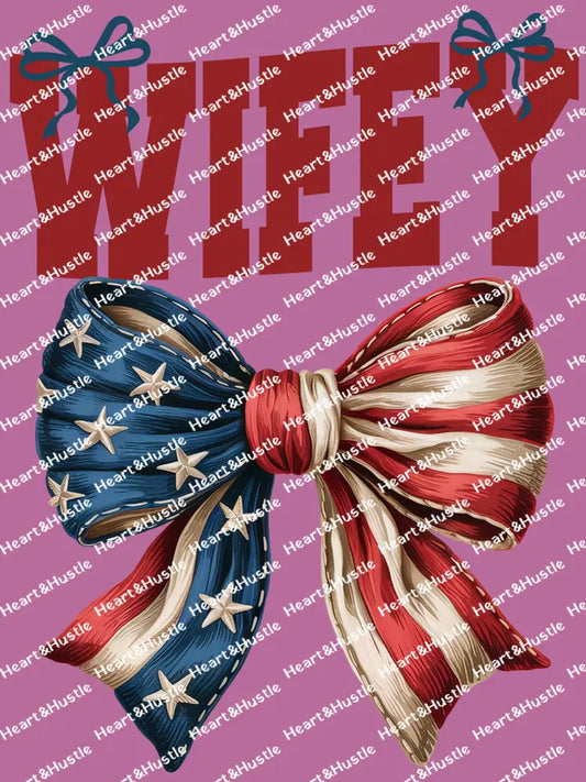 Wifey USA Bow