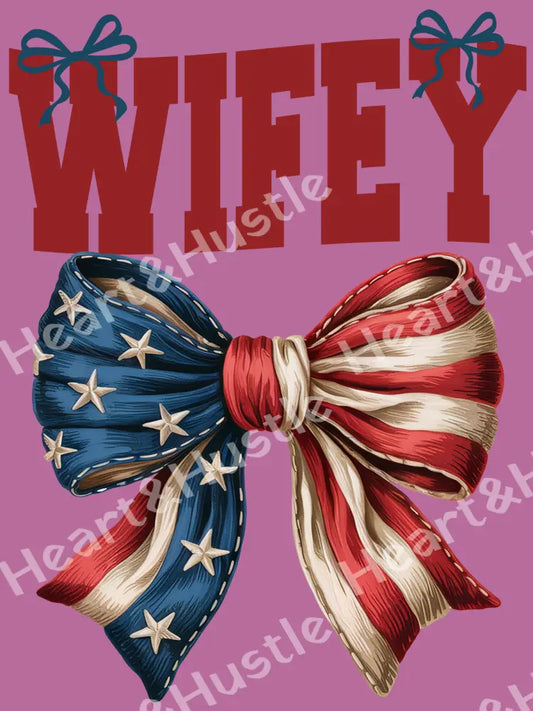 Wifey USA Bow