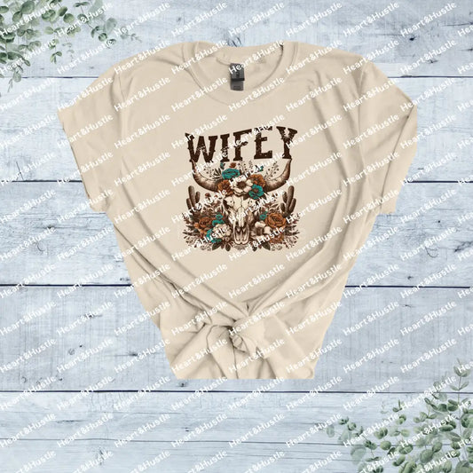 Wifey wester tee