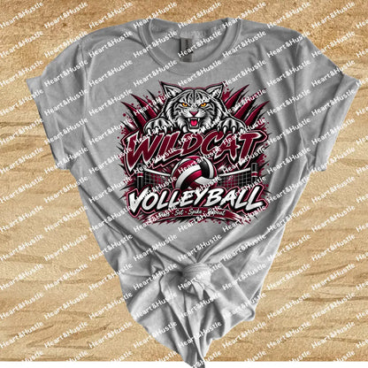 Wildcats Vollyball Gildan soft style Shirt