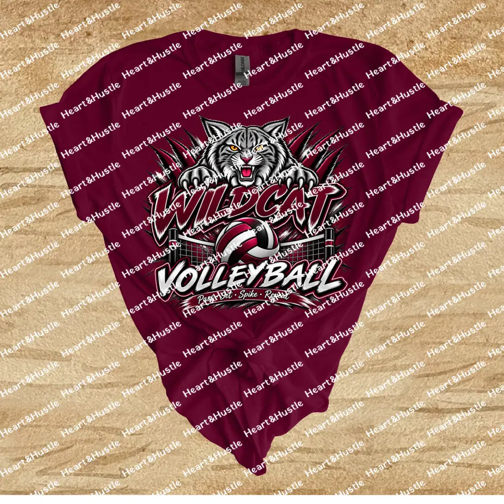 Wildcats Vollyball Gildan soft style Shirt