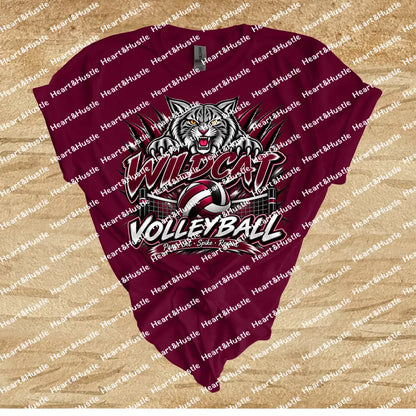 Wildcats Vollyball Gildan soft style Shirt