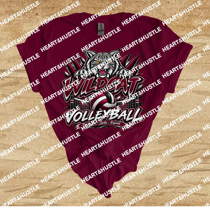 Wildcats Vollyball Gildan soft style Shirt